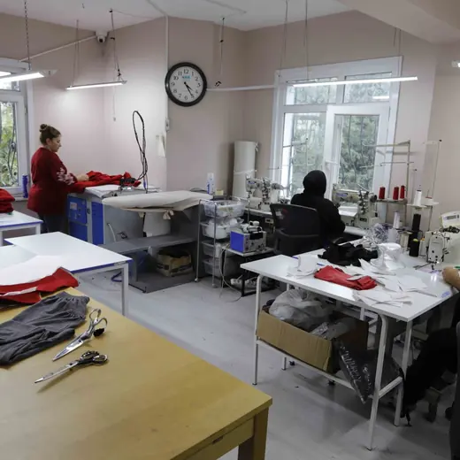 Vista Moda Tekstil production floor