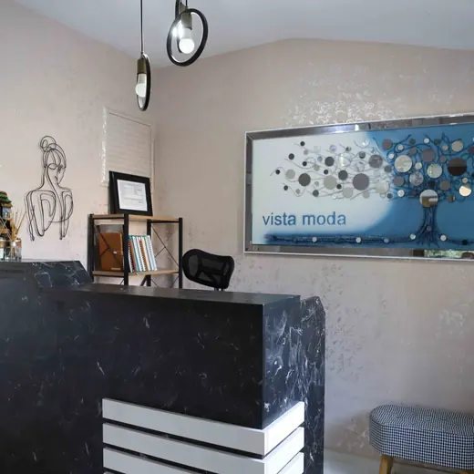 Vista Moda Tekstil reception area