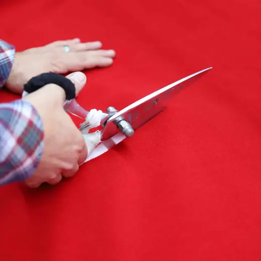 Fabric cutting operation