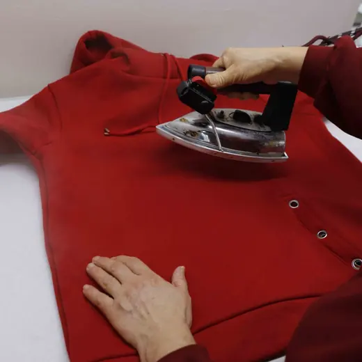 Garment finishing and pressing
