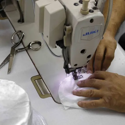 Industrial sewing operation